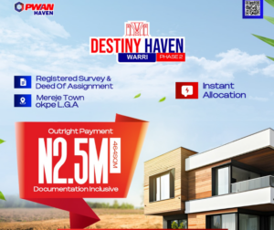 destiny haven ,warri